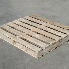 Palets de madera 120 x 100 cm con aberturas 